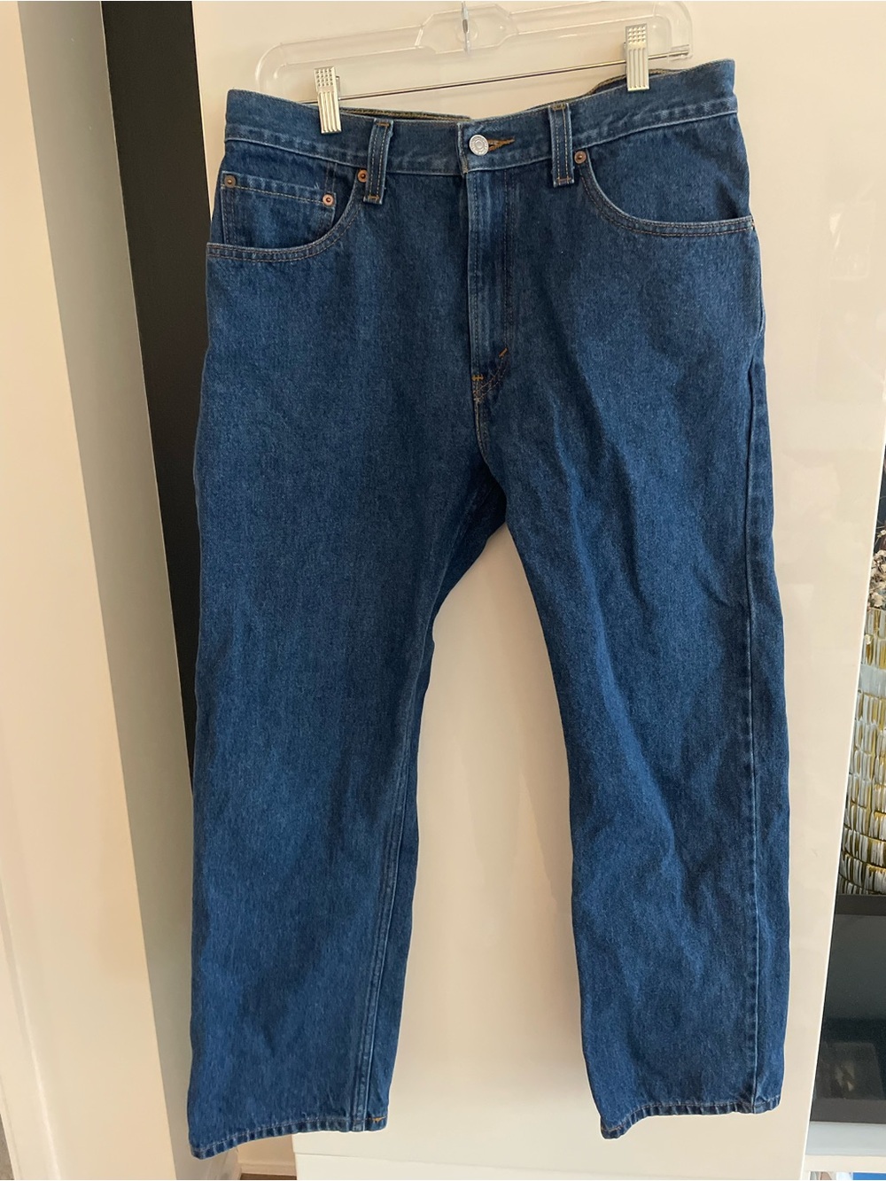 Vintage 2009 Levi's 505 Men's Jeans Size W34 L30 Made In Colombia